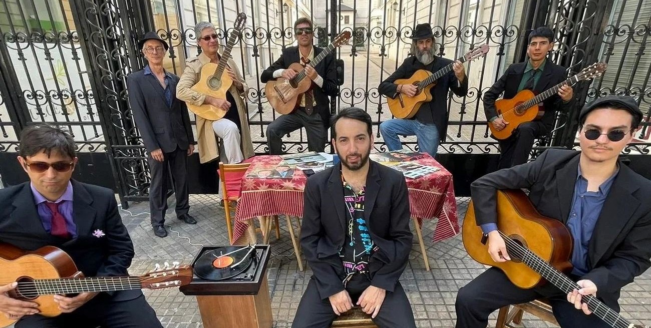 Guitarras de Una y un tango sin ataduras