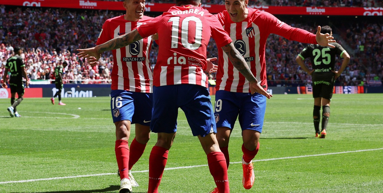 Atlético de Madrid: un triunfo que lo afianza en posiciones de Champions