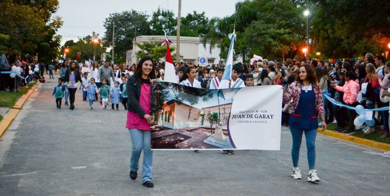 Cayastá celebró el 157º aniversario de la fundación de la Colonia