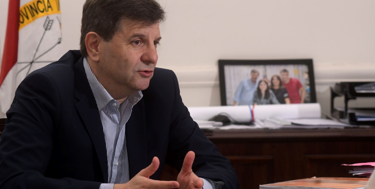 "La provincia dejó solos a municipios y comunas en los últimos años", aseveró Horacio Ciancio