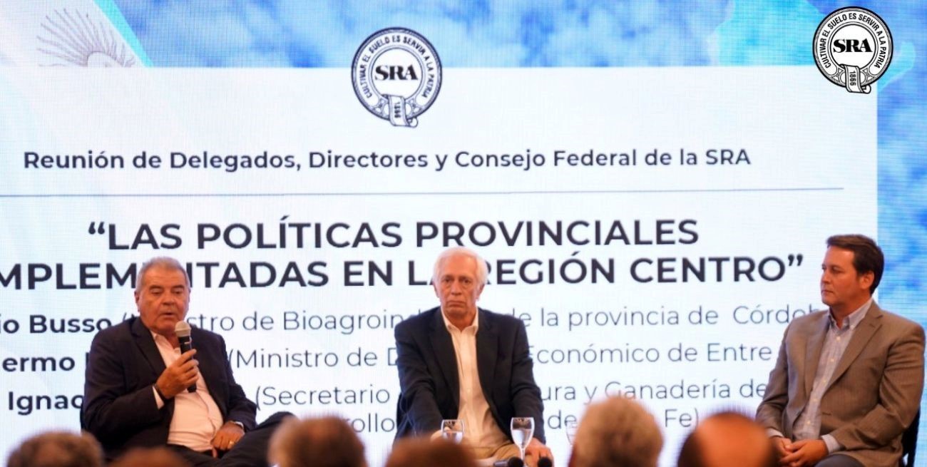 "Es la hora de la Región Centro", aseguró el secretario de Agricultura y Ganadería de Santa Fe
