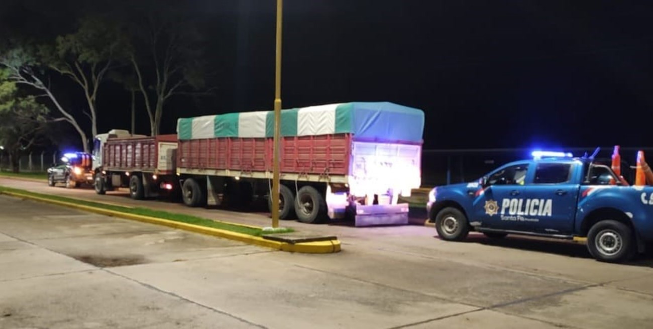 Camionero tenía una licencia de conducir "trucha"; quedó preso