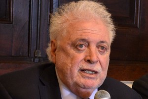 Ginés González García, exministro de Salud de la Nación. Foto: Luis Cetraro / Archivo.