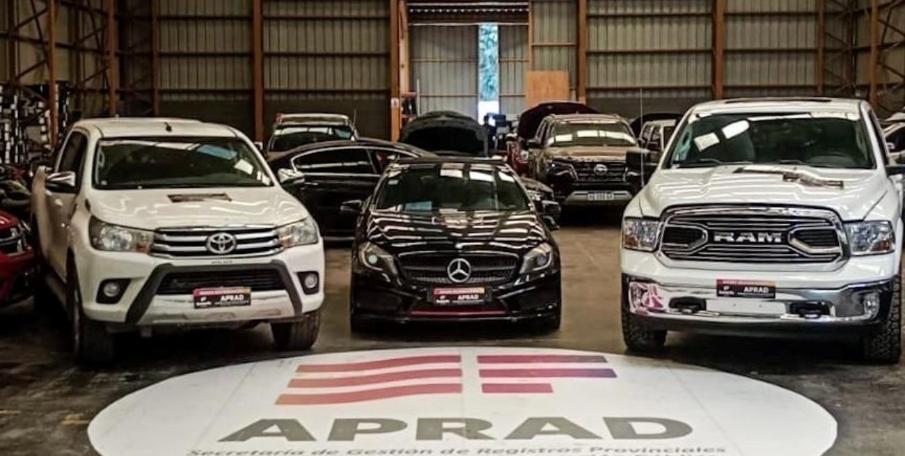 Se subastan 40 vehículos decomisados al delito: se inscribieron más de 3500 personas