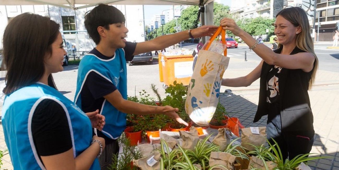 Durante el fin de semana se recolectaron 1.500 kilos de reciclables en Rosario