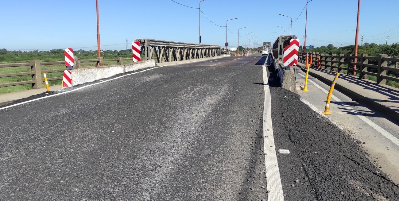 Se interrumpirá la circulación sobre el Puente Carretero este lunes por tareas de mantenimiento