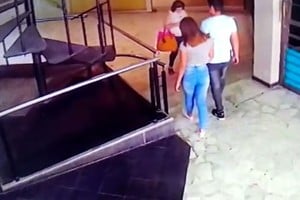 El edificio en el que el comerciante Hugo Oldani fue asesinado contaba con un sistema de cámaras de vigilancia.