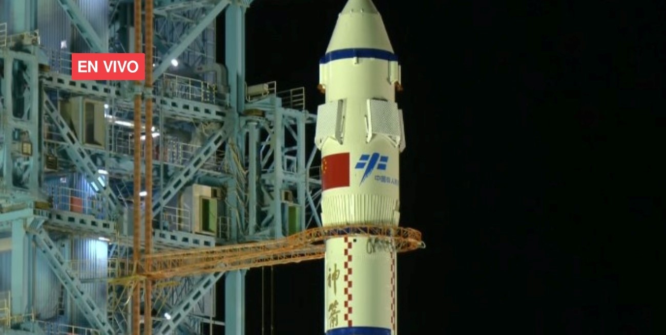 En vivo: seguí el despegue de la nave espacial tripulada de China, Shenzhou-18