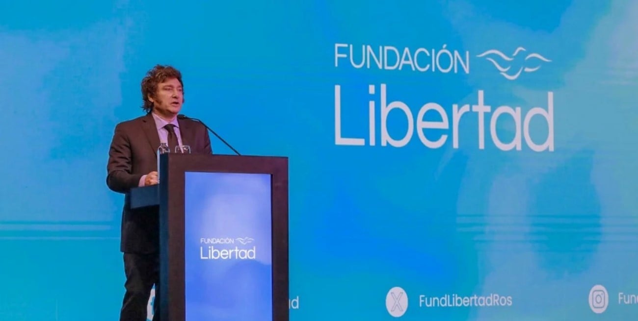 Video: Javier Milei imitó a Axel Kicillof y Carlos Melconian en plena disertación