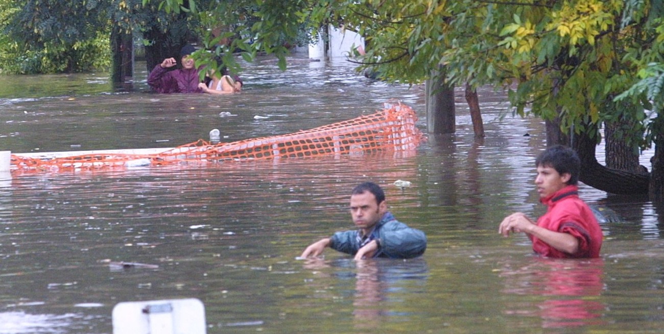 Cuando el río Salado “se devoró” un tercio de la ciudad de Santa Fe