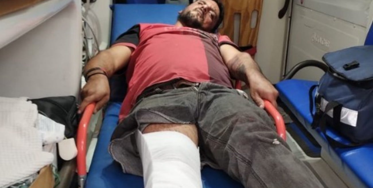 Rosario: chocaron a "Kiko de zona sur" y lo dejaron tirado en la calle