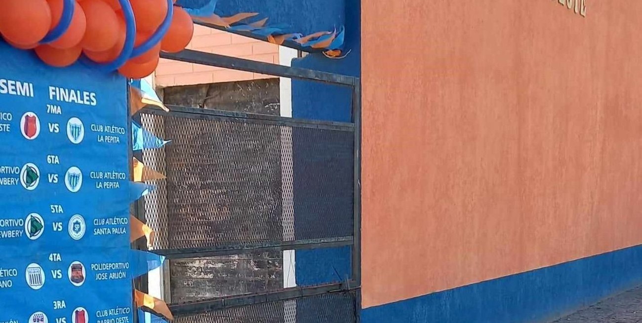 Robaron por cuarta vez en un año al Club Barrio Oeste de Gálvez