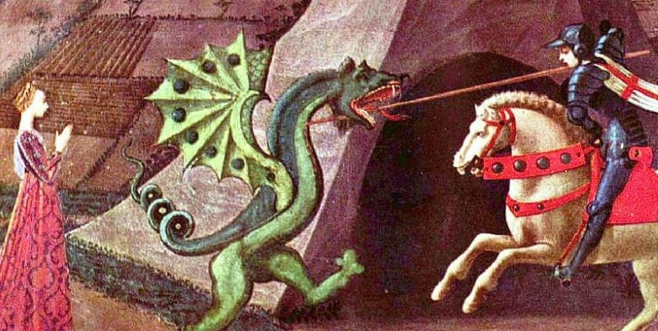 La leyenda de San Jorge y el dragón