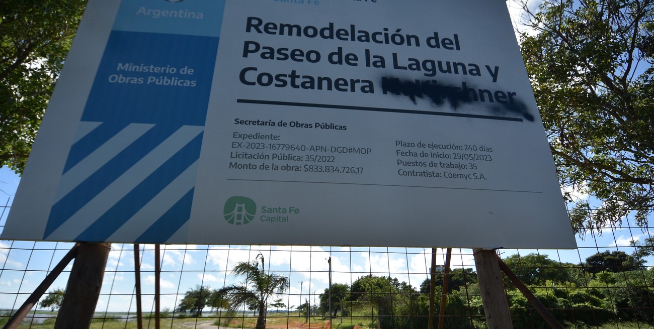 Poletti le reclamó al ministro del Interior que terminen las 13 obras nacionales en Santa Fe