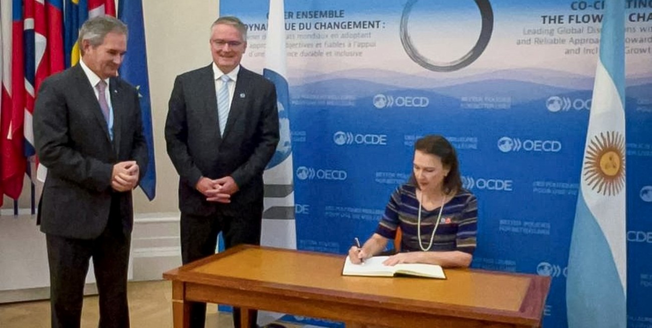 Argentina recibió la Hoja de Ruta para iniciar su adhesión a la OCDE