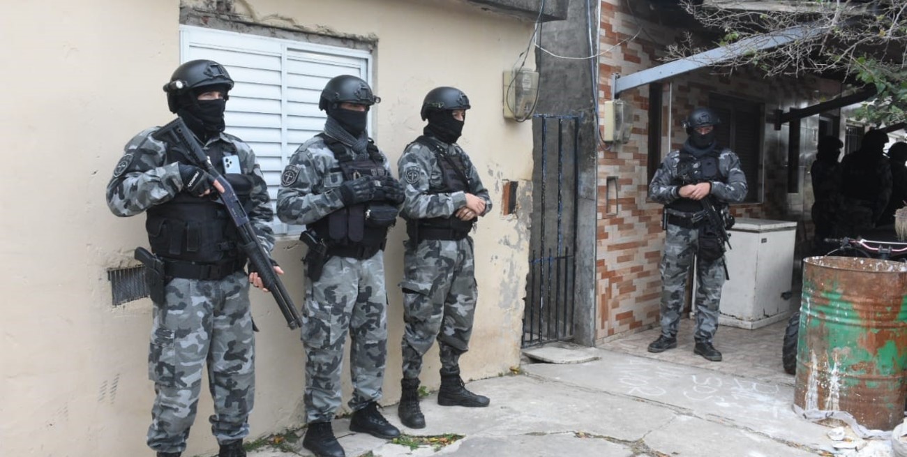 Múltiples allanamientos por microtráfico en la ciudad de Santa Fe