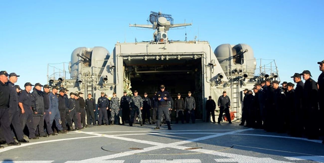 Ejercitación de Unidades de las Armadas de Argentina y Francia