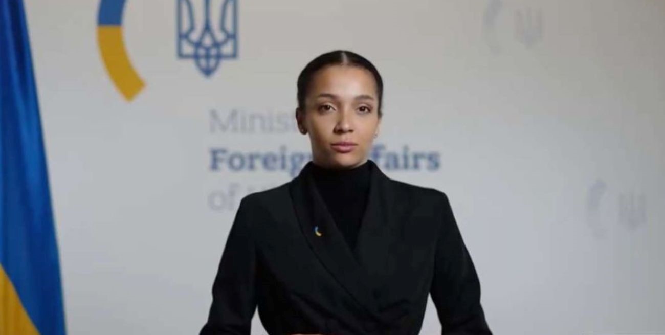 Ucrania presentó a su vocera gubernamental creada con inteligencia artificial