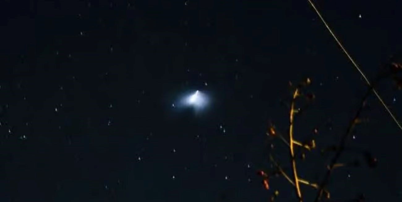 Extraña luz en el cielo: de qué se trata el fenómeno que pudo verse en Venado Tuerto