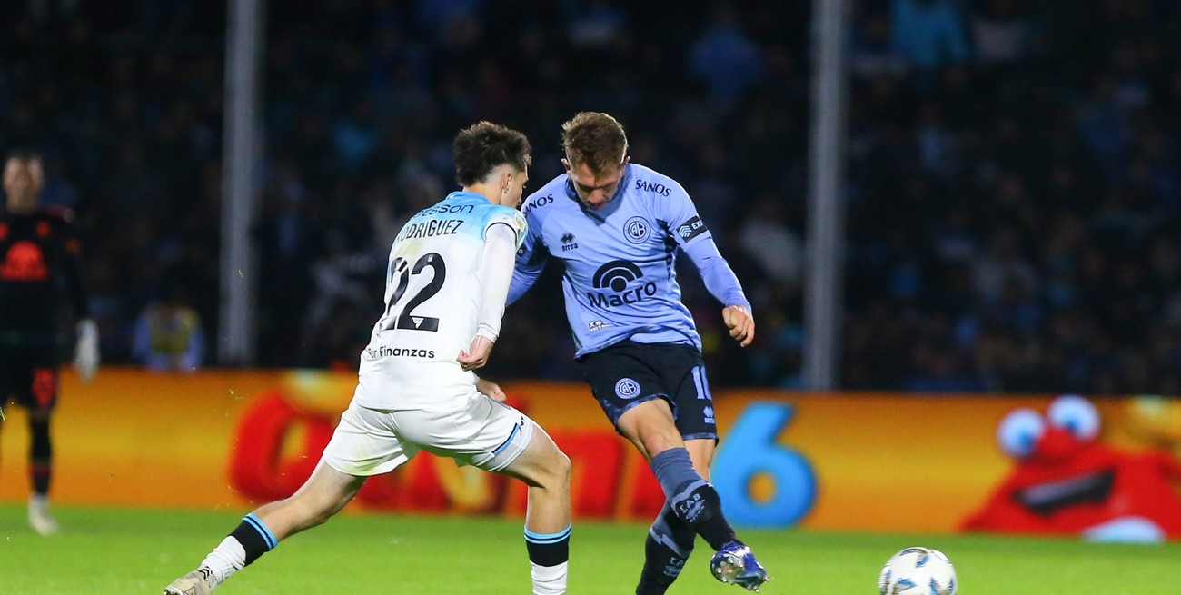 Partidazo en Córdoba: Belgrano remontó una diferencia de tres goles y empató 4-4 con Racing