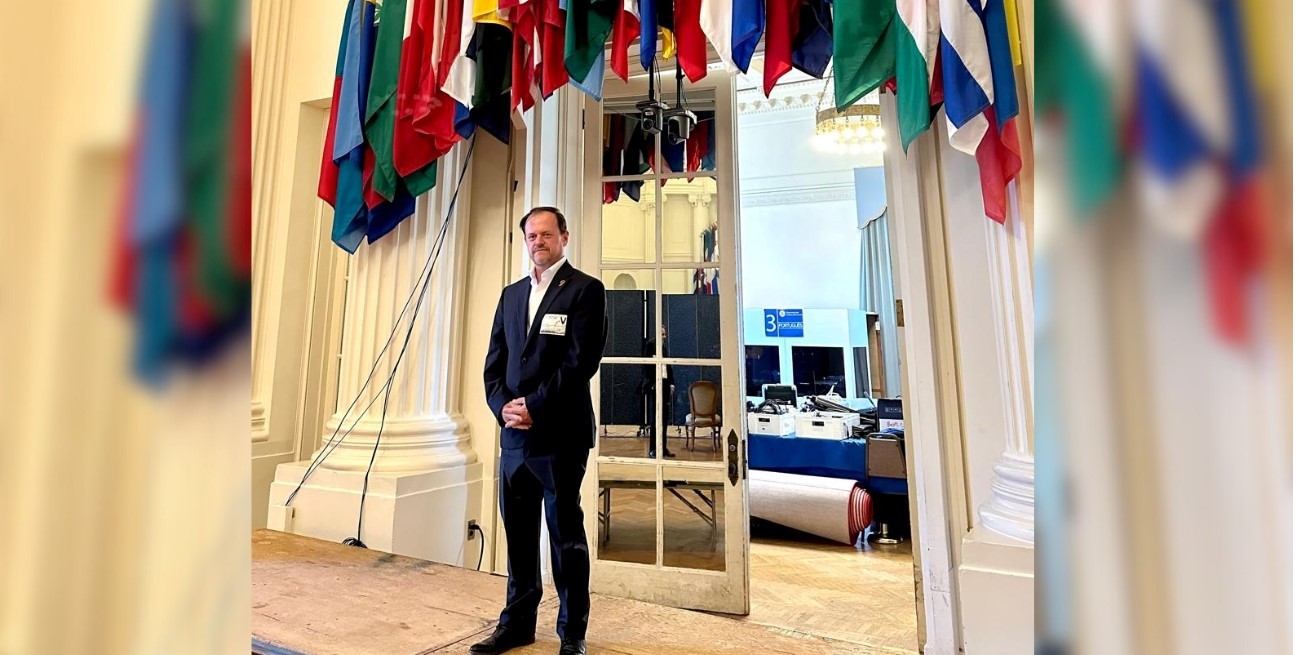 Sergio Aladio continuó su agenda por Estados Unidos con encuentros en Washington