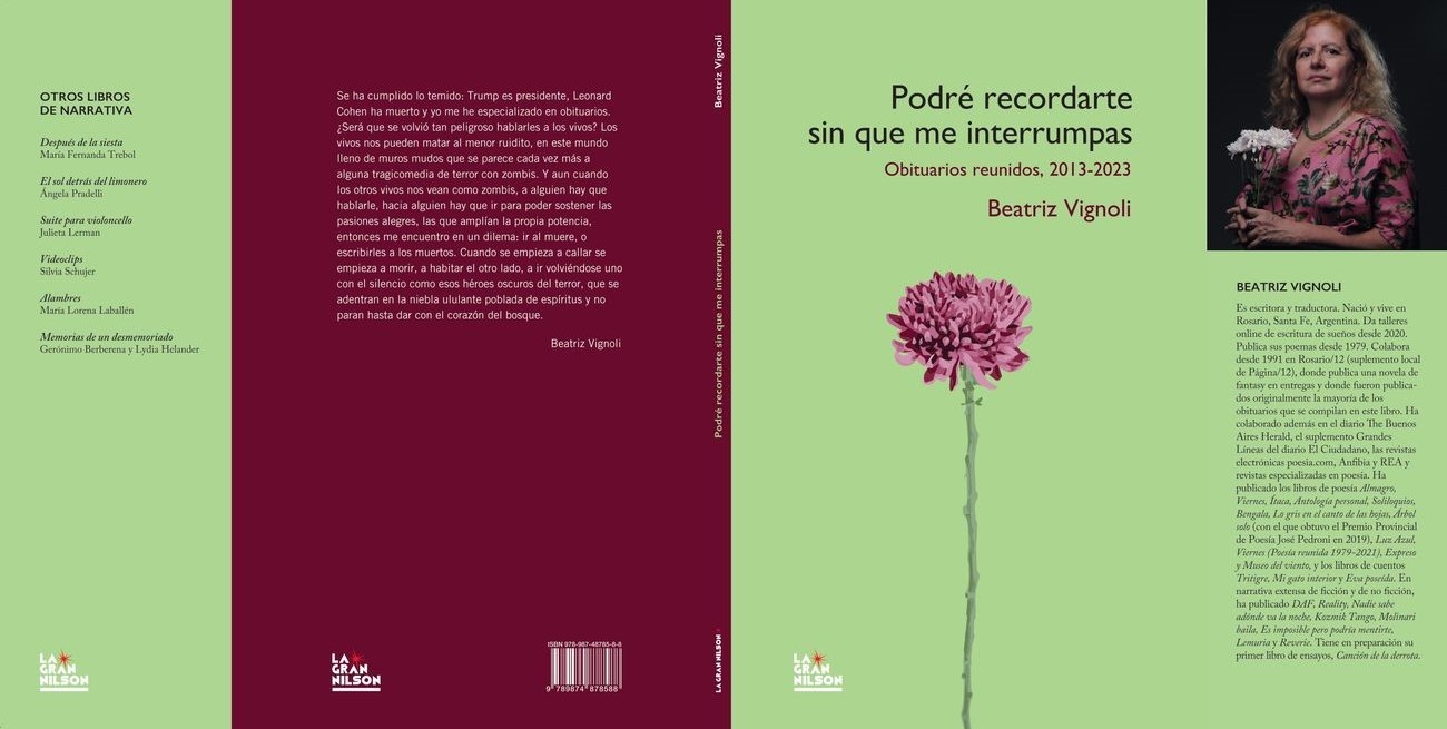 Presentan "Podré recordarte, sin que me interrumpas"