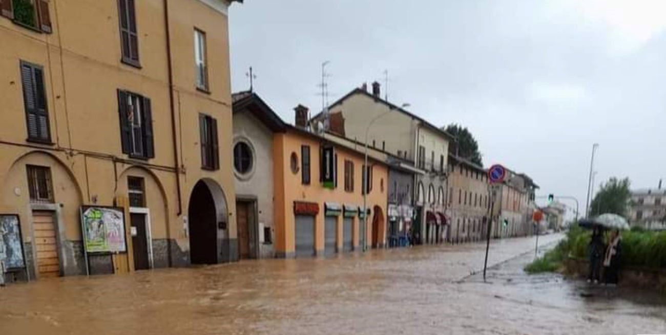 Milán bajo el agua: graves inundaciones por mal tiempo en el norte de Italia
