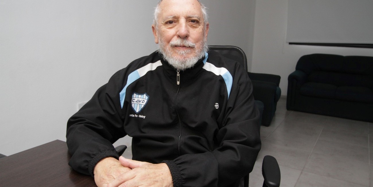 El voley santafesino está triste: falleció Héctor "Guegué" Combes