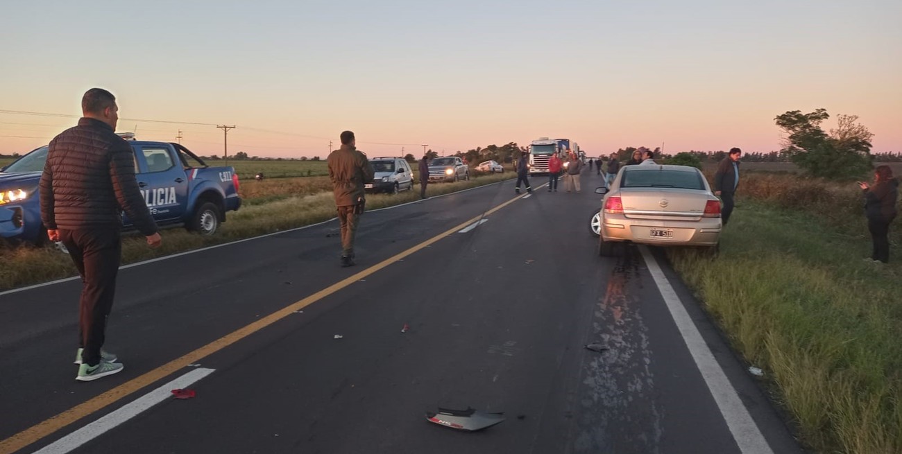Ruta 11: accidente fatal a la altura de Las Garzas