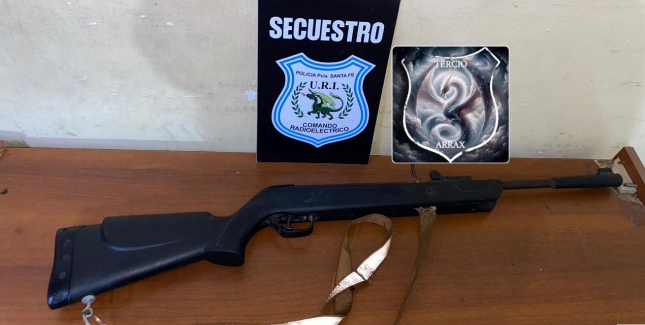Secuestraron nueve armas de fuego, vehículos, municiones y estupefacientes
