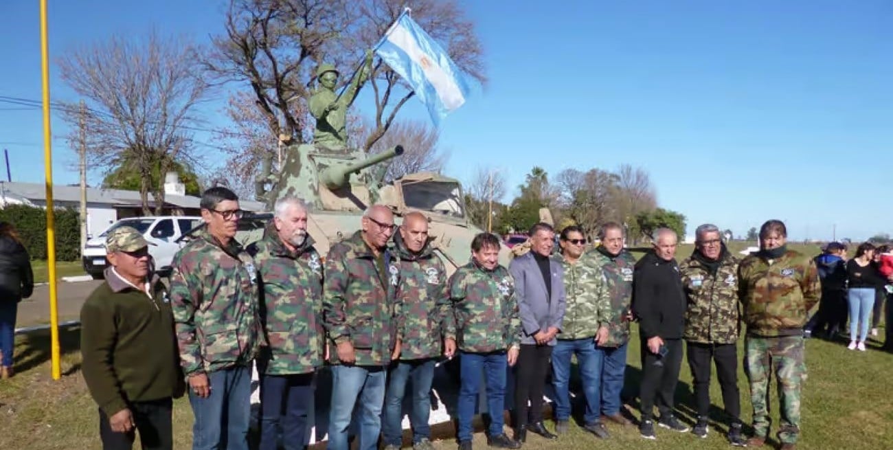 Miguel Torres: inauguraron el Monumento a los Veteranos y Caídos en Malvinas