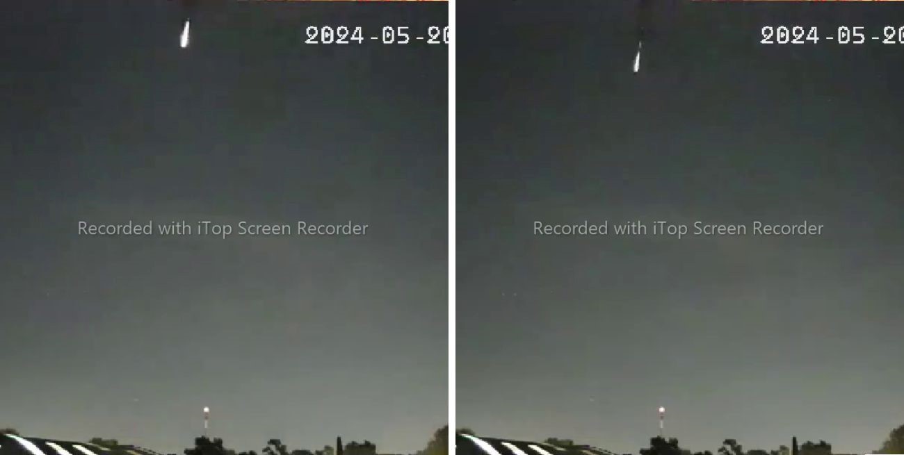 Un Bólido pasó sobre el AMBA y  se sintió fuerte estruendo