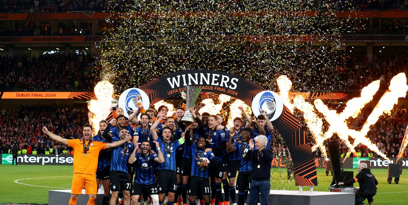 Atalanta le quitó el invicto de 51 partidos al Bayer Leverkusen y es campeón de la Europa League