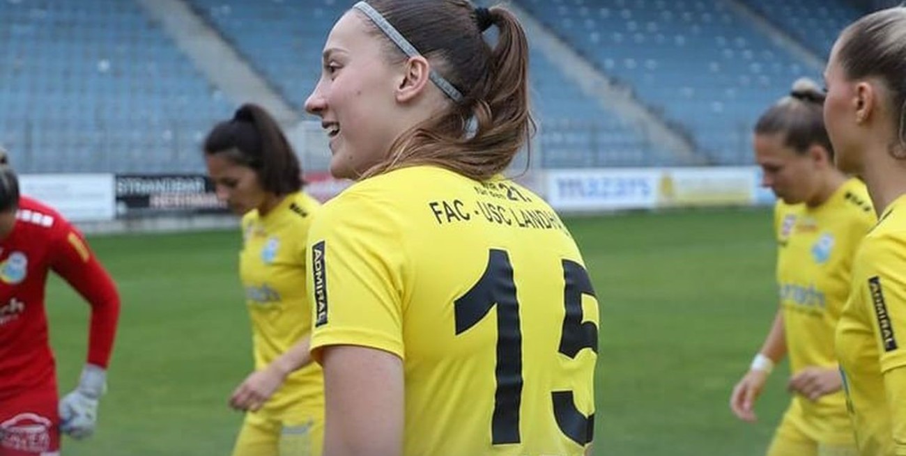 Agustina Marani se instaló en tierras austríacas y ya marca goles