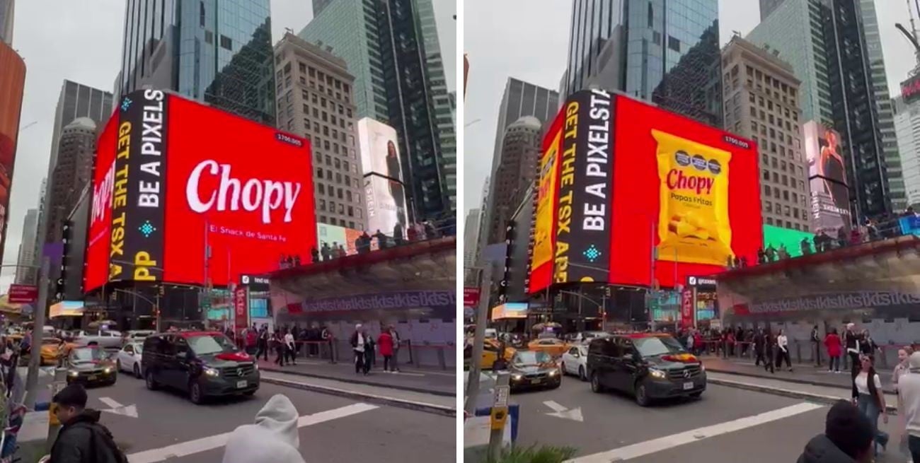 Una empresa santafesina llegó a las pantallas de Times Square en Nueva York