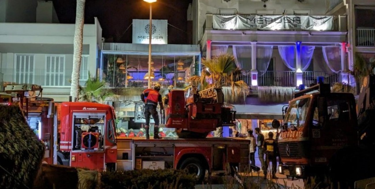 Video: se derrumbó un restaurante en Mallorca y murieron cuatro personas