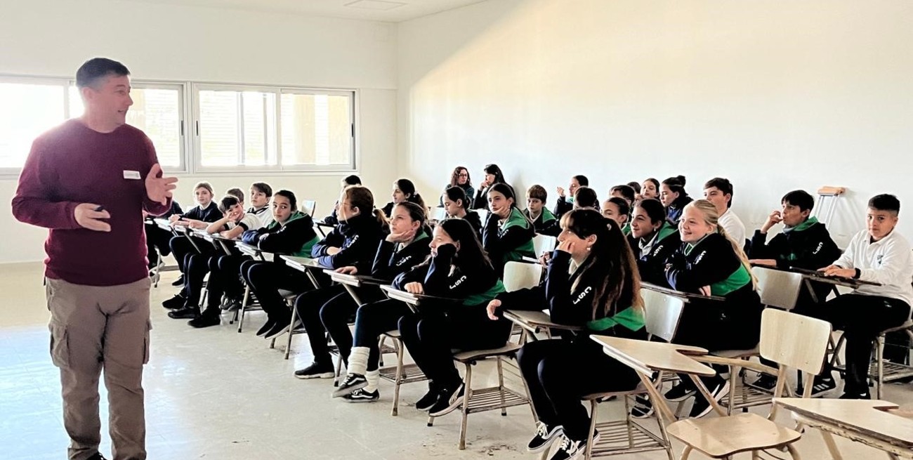 Alumnos del Colegio San José de Esperanza, participan de un proyecto sobre Bioeconomía