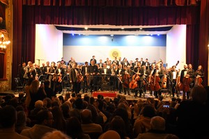 Bajo la dirección de Silvio Viegas, cerró el bloque nacional con una pieza de Amancio Williams. Créditos: Manuel Fabatia