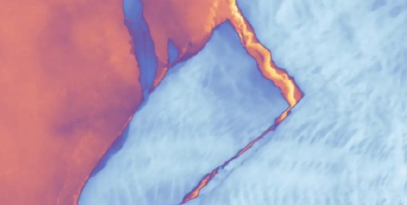 Advierten que otro gigantesco iceberg se desprendió de la Antártida