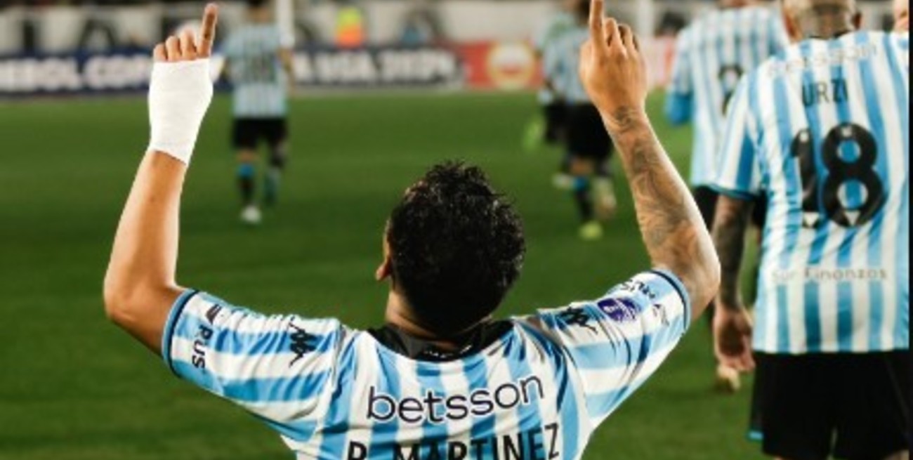 Racing goleó a Sportivo Luqueño y avanzó a octavos