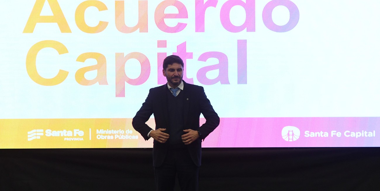 Pullaro anunció cinco obras públicas para la ciudad de Santa Fe