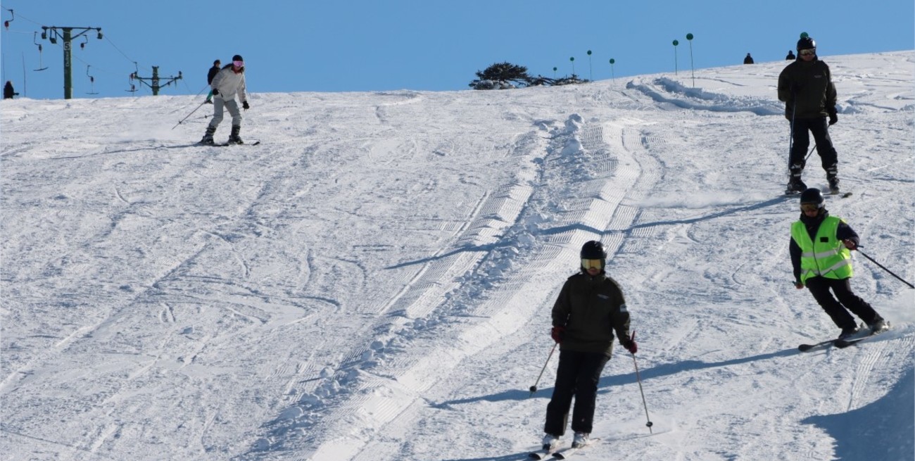 Dónde aprender a esquiar en el sur argentino