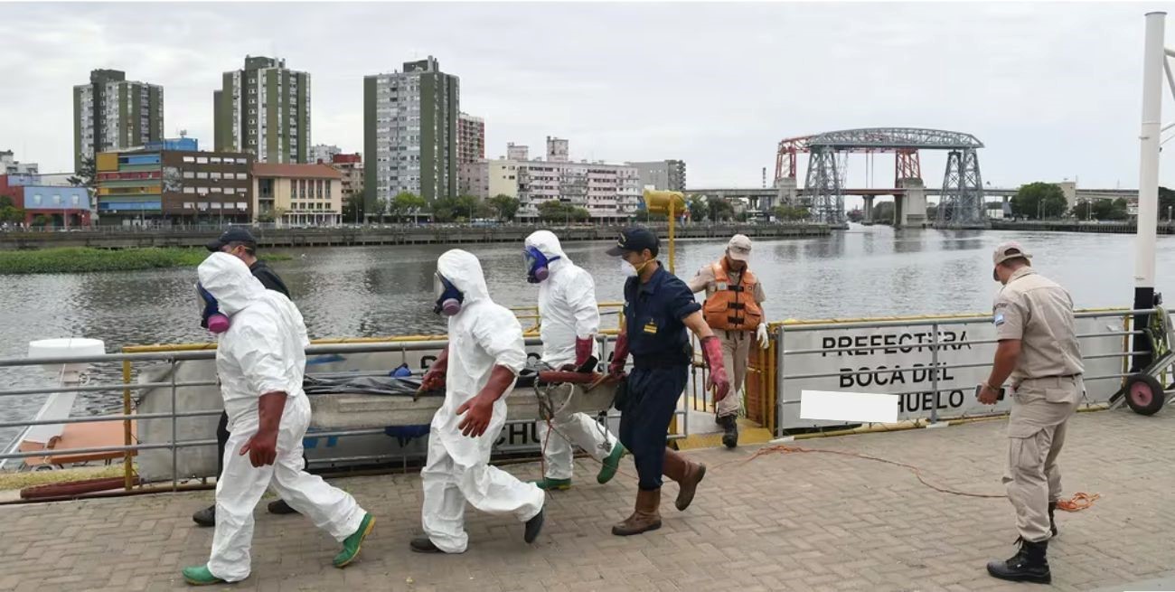 Encuentran un cuerpo sin vida en el Riachuelo, es el tercero en lo que va del año