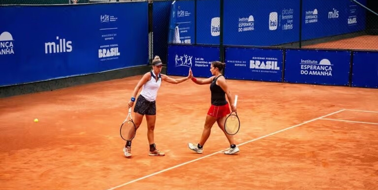 Vito Bosio avanzó a la final del torneo de dobles en Rumania