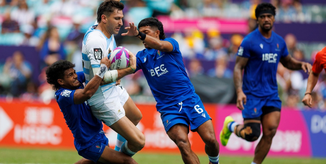 Los Pumas 7s cayeron ante Francia en la final del Seven de Madrid