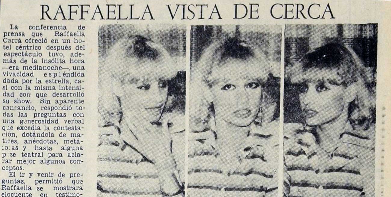 Cómo fue el show de Raffaella Carrá en Santa Fe