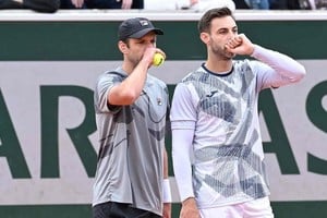 Sigue a buen ritmo la dupla Zeballos - Granollers.