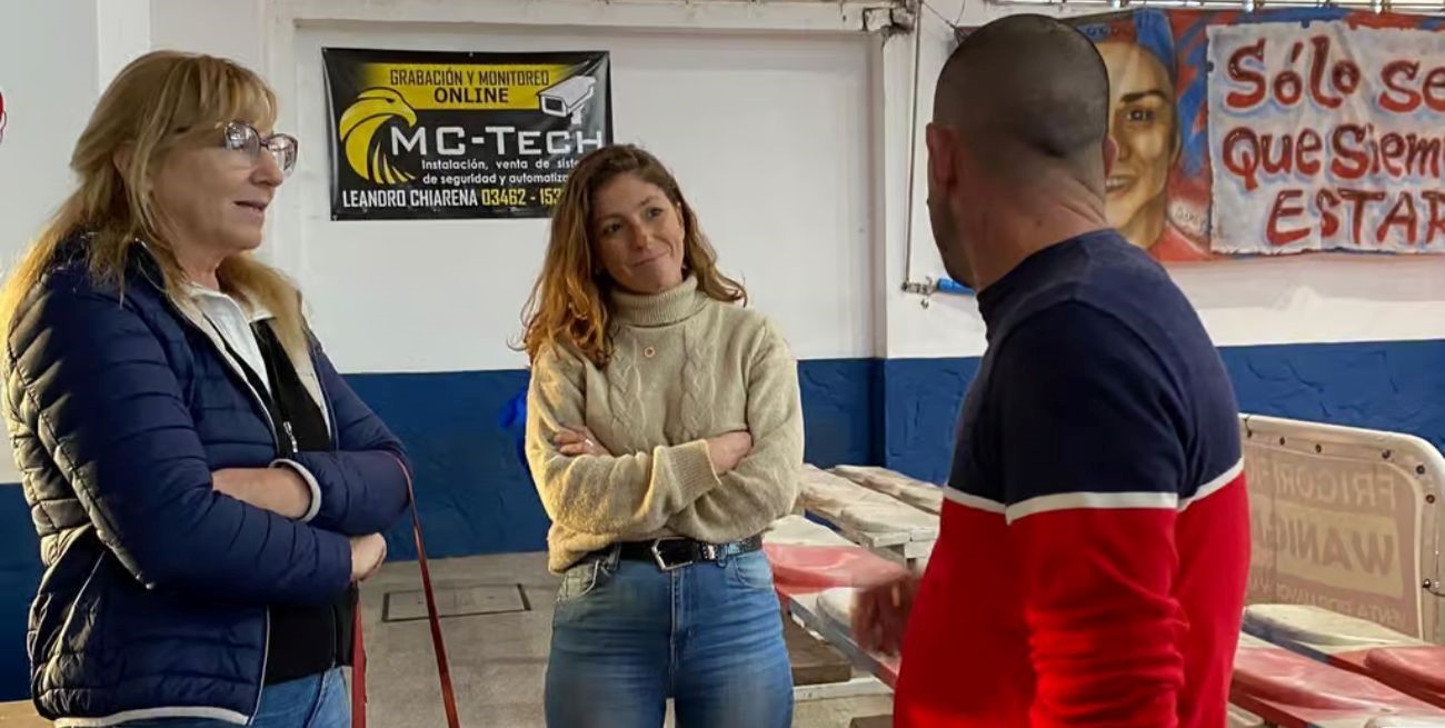 De localidad en localidad: Galnares recorre el departamento General López
