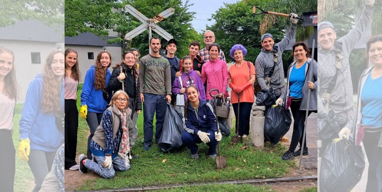 Santa Fe: vecinos trabajan codo a codo para crear un corredor verde 