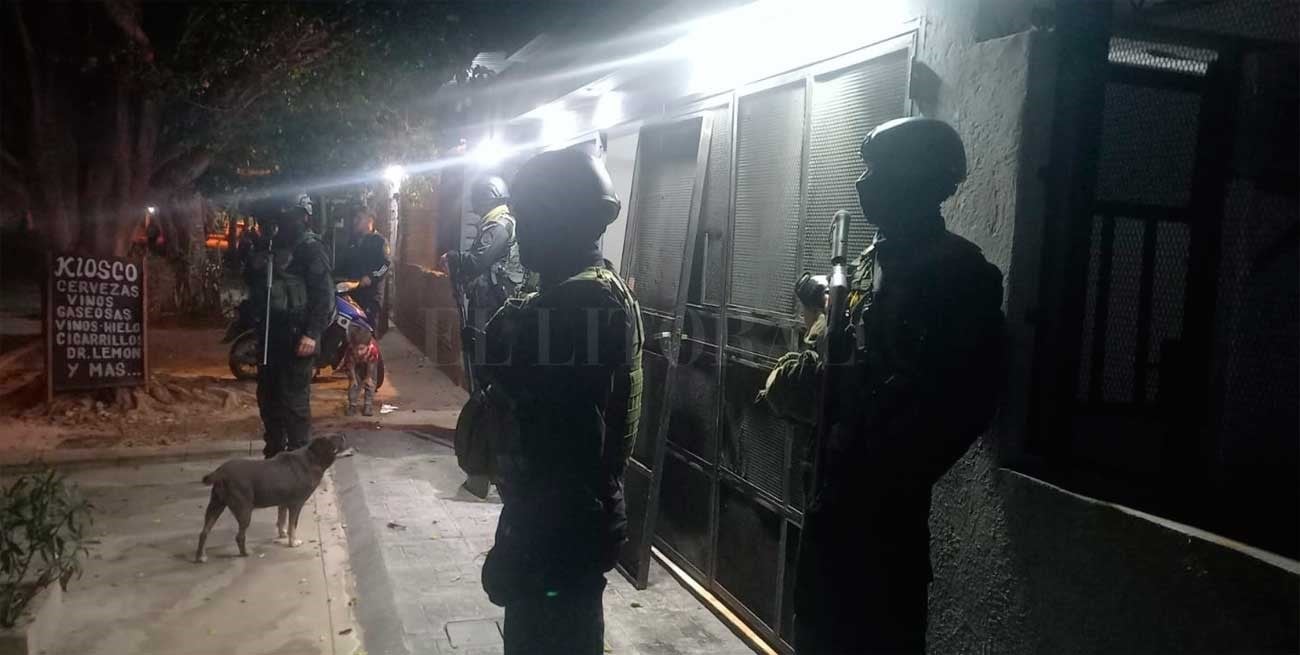 Allanamiento y excavación en búsqueda de Mónica Aquino